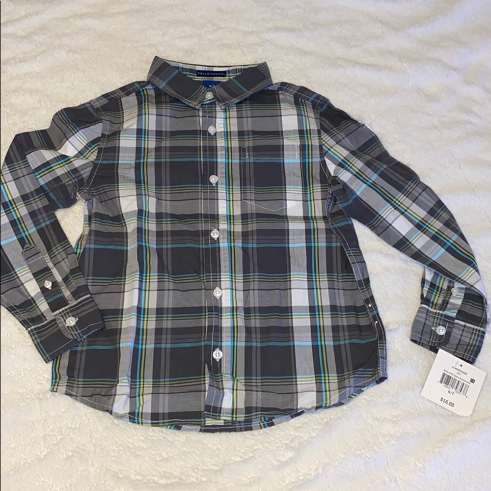 BOGO💙💙 boys 6/7 woven shirt